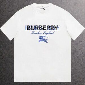 Burberry Men's White Short Sleeve T-Shirt